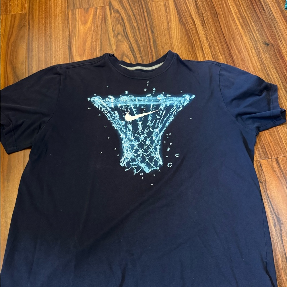 Nike Black Graphic Short Sleeve Tee